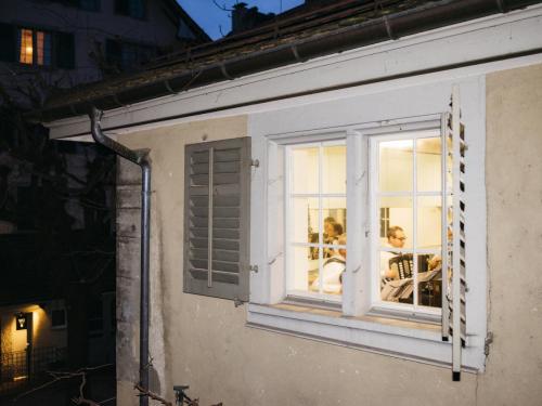 Theater Neumarkt Abendstimmung